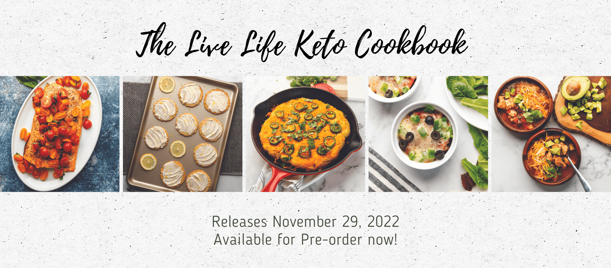 Live Life Keto Cookbook