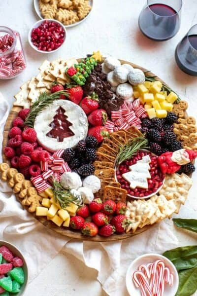 Epic Christmas charcuterie board