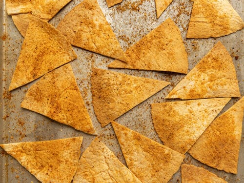 Keto Tortilla Chips from Low Carb Tortillas (No Rolling Dough