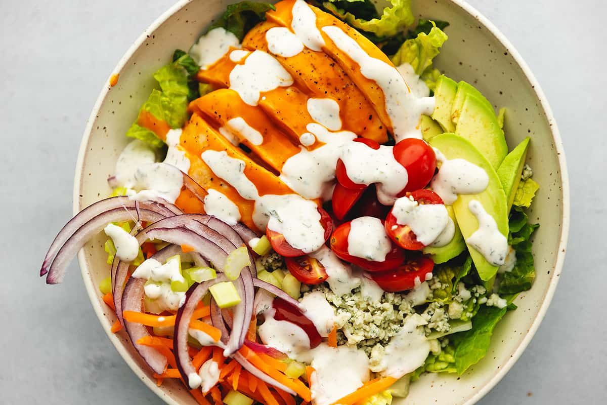 chicken salad recipe in a bowl