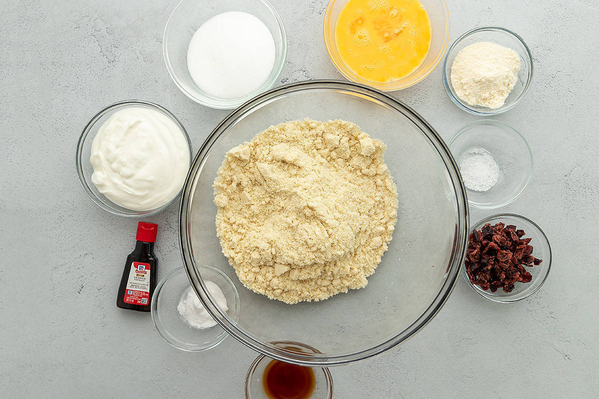 ingredients for low carb muffins