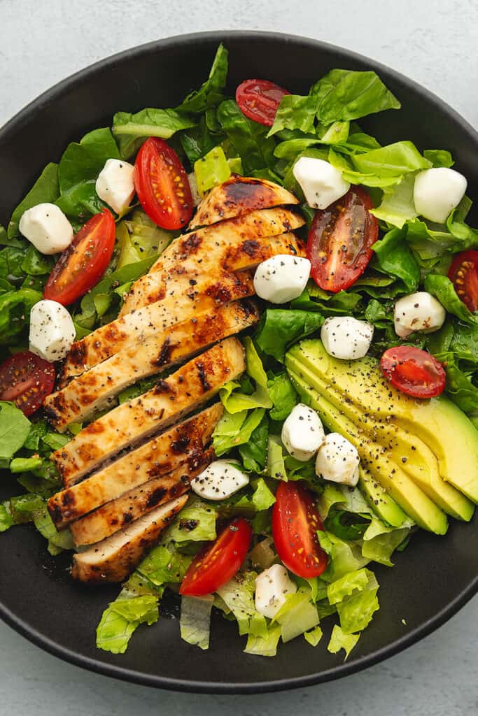 Rustic Avocado Salad and Caprese Chicken • Low Carb with Jennifer