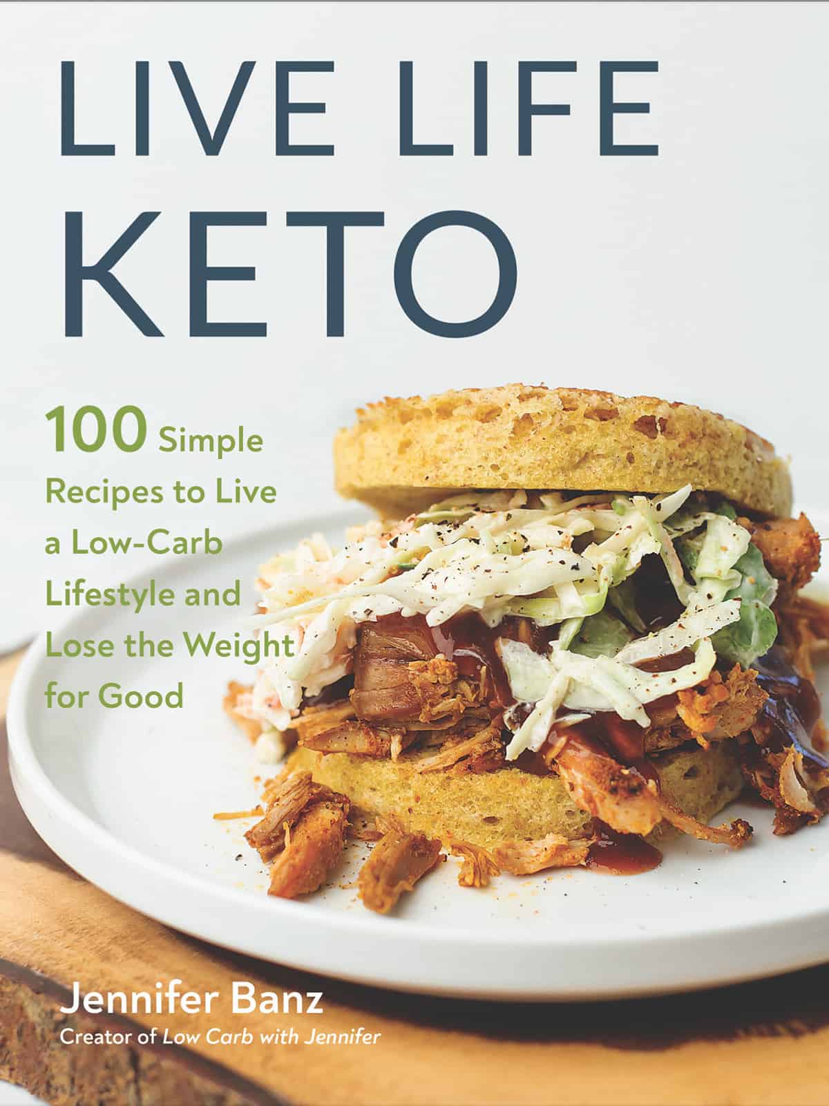 live life keto cookbook cover