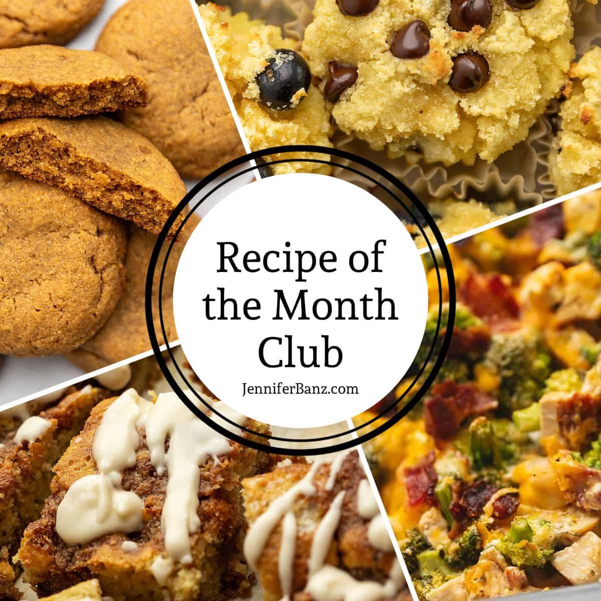 low carb with Jennifer recipe of the month club