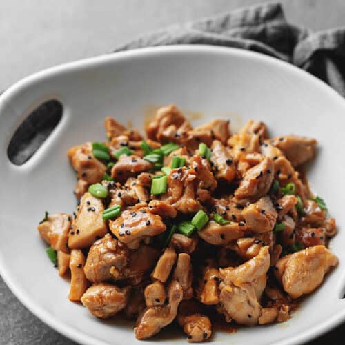 Easy homemade teriyaki chicken made with teriyaki marinade and glaze